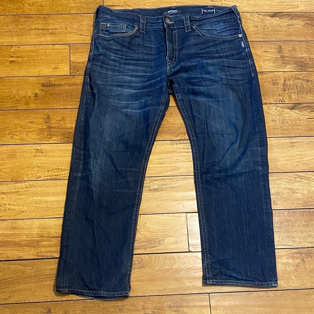 Silver Eddie Jeans